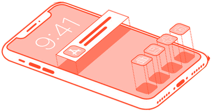 3d mobile phone image